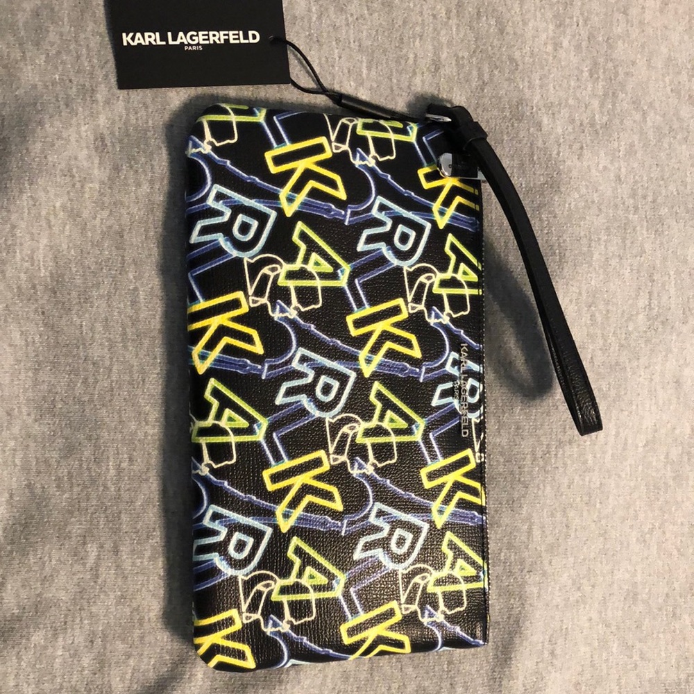 NWT Karl Lagerfeld Clutch Purse